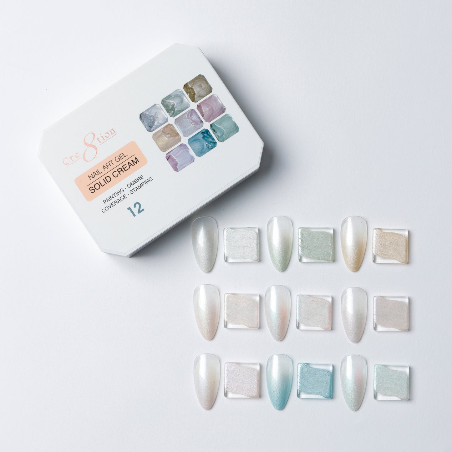 Creation Nail Art Gel - Solid Cream - 12