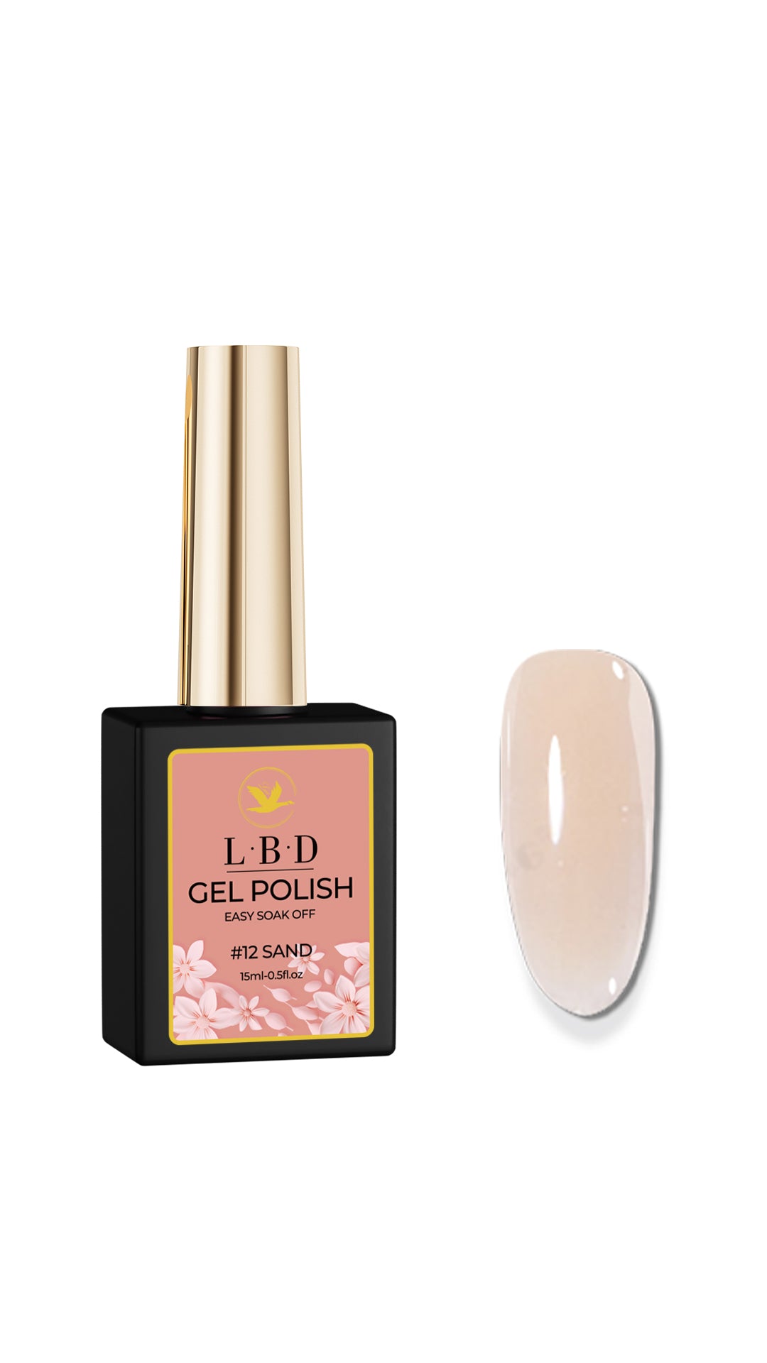 LBD Jelly Gel Polish - #12 SAND