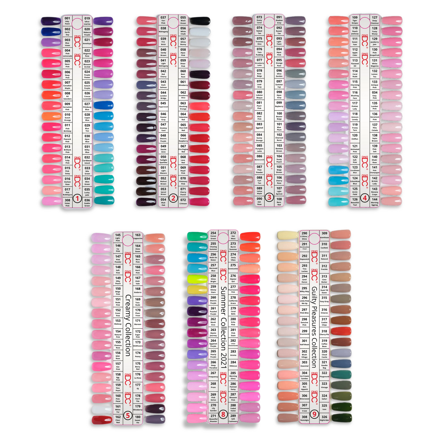 DND DC Duo - Full Collection 252 Colors