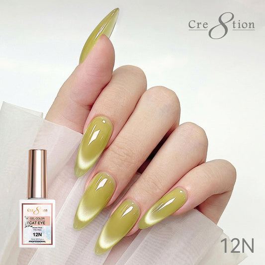 Cre8tion Cat Eye Soak Off Gel 0.5oz 12N