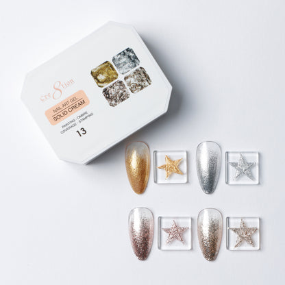 Creation Nail Art Gel - Solid Cream - 13