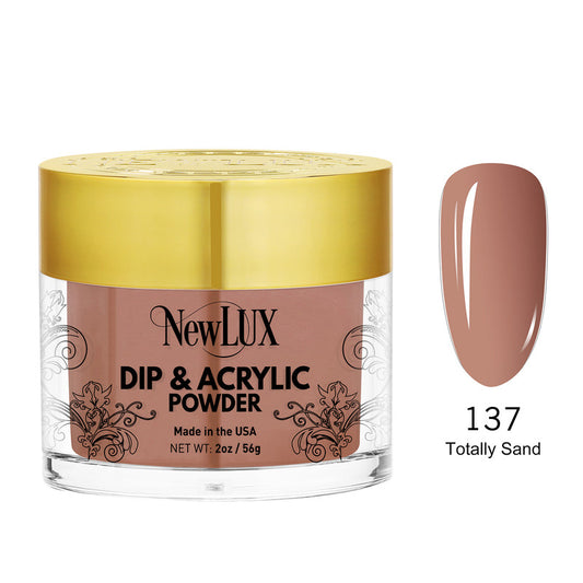 NewLux Dip & Acrylic 2oz - #137 Totally Sand