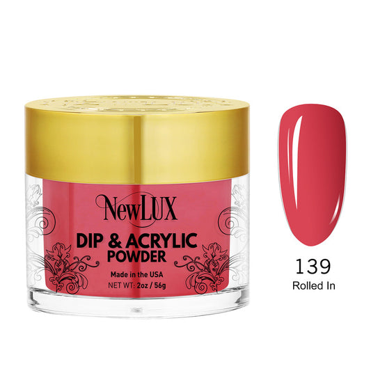 NewLux Dip & Acrylic 2oz - #139 Rolled In