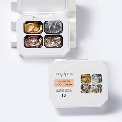 Creation Nail Art Gel - Solid Cream - 13