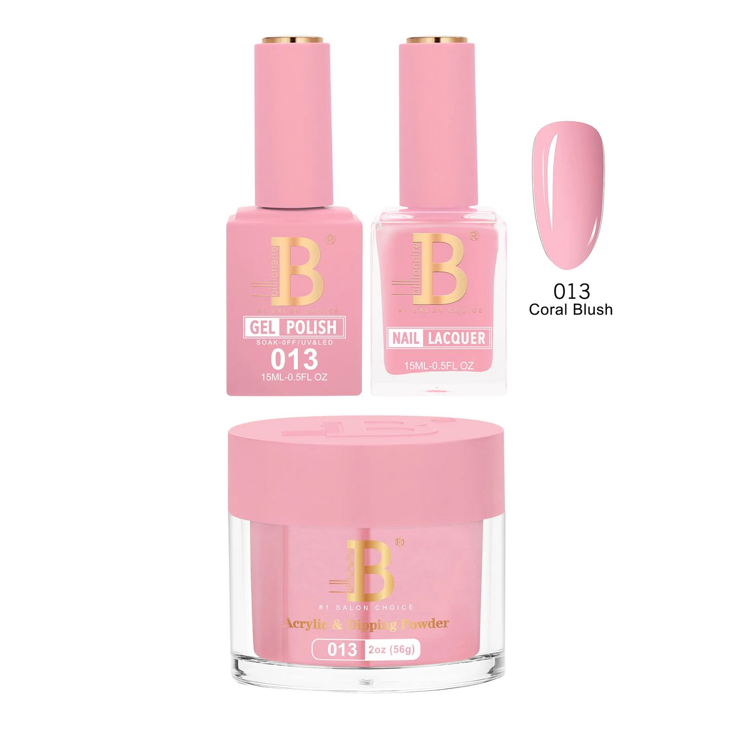 Billionaire Trio Imperial 013 Coral Blush