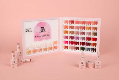 Sheer Nude Gel 48 Colors Collection