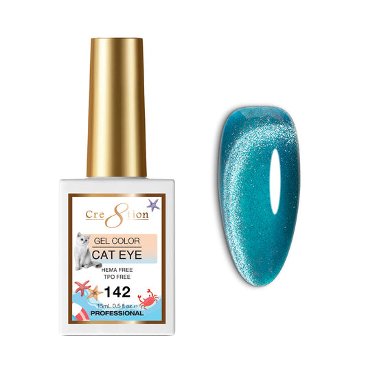Cre8tion Sapphire Cat Eye Gel 0.5oz 142
