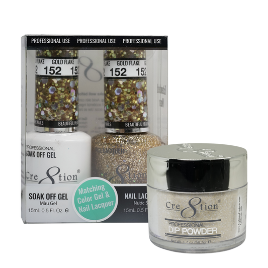 Cre8tion Matching Sets - 152 Gold Flake