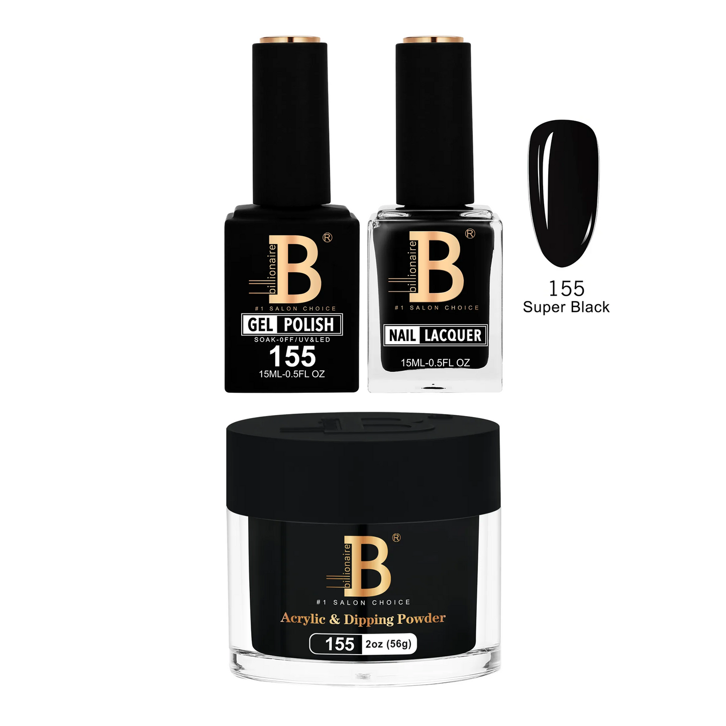 Billionaire Trio Imperial 155 Super Black