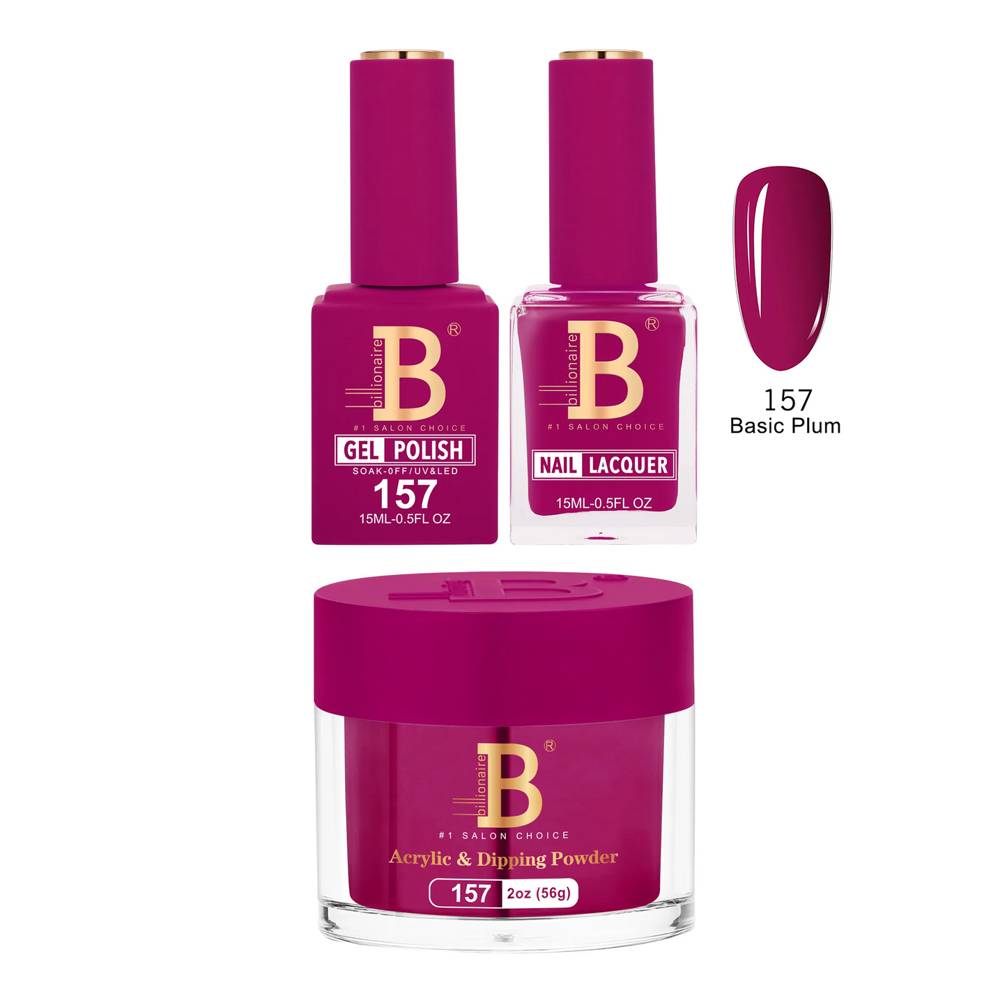 Billionaire Trio Imperial 157 Basic Plum