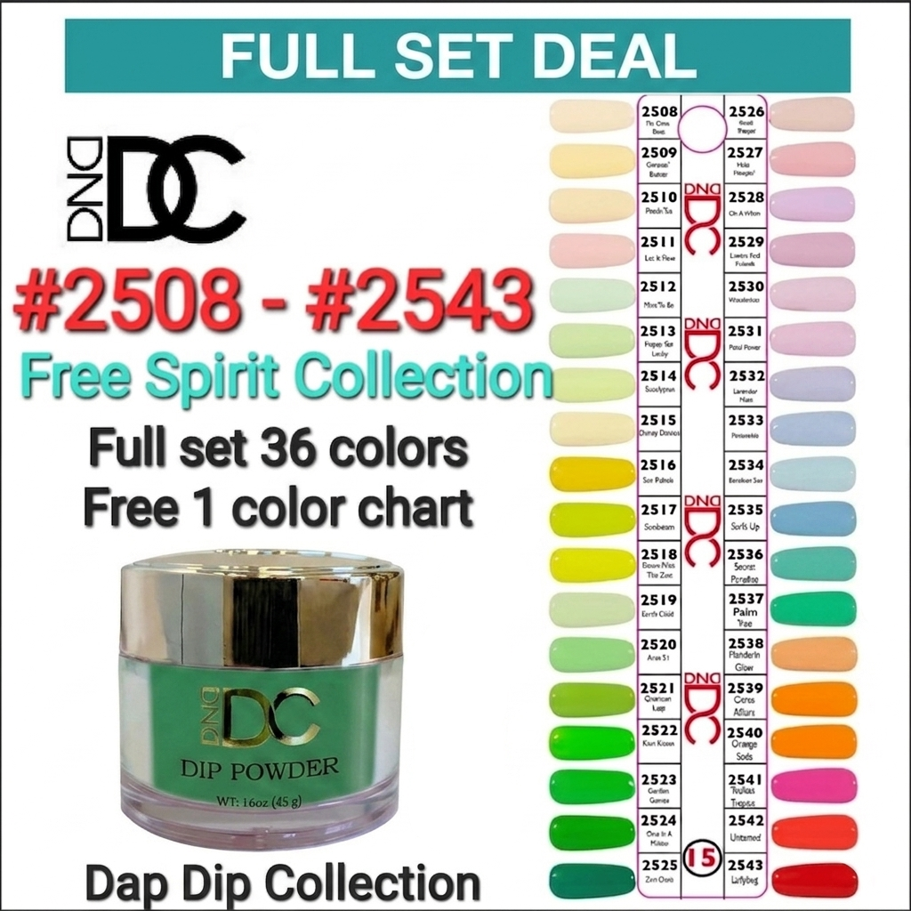 DND DC DAP DIP TIP 15 36 Colors (#2508 - #2543)