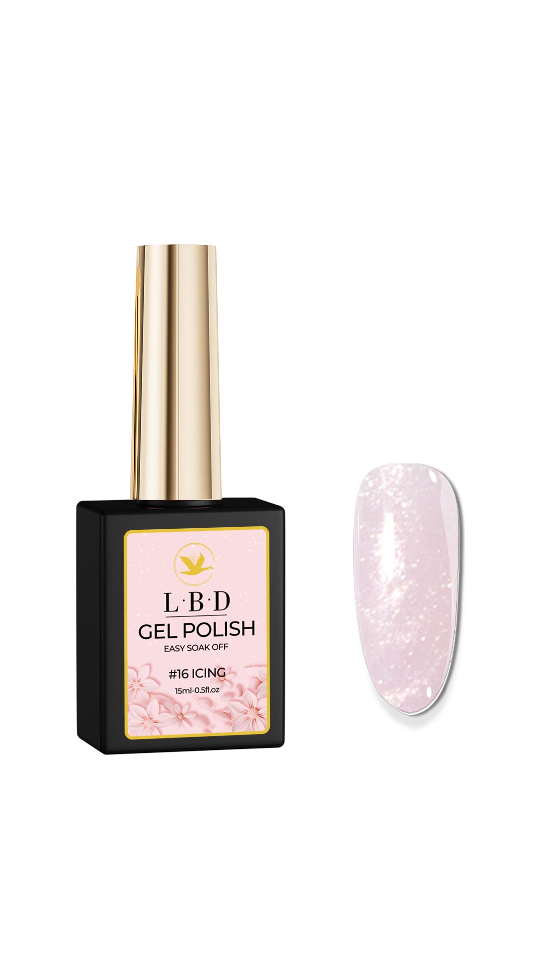 LBD Jelly Gel Polish - #16 ICING