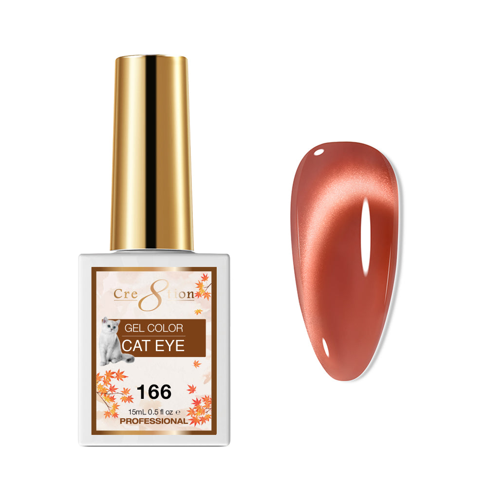 Cre8tion Cat Eye Soak Off Gel 0.5oz 166