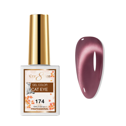 Cre8tion Cat Eye Soak Off Gel 0.5oz 174