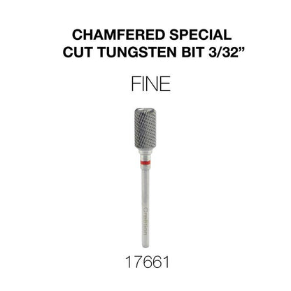 Cre8tion Chamfered Special Cut Tungsten Bit 3/32"