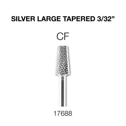 Cre8tion Silver Large Tapered 3/32"
