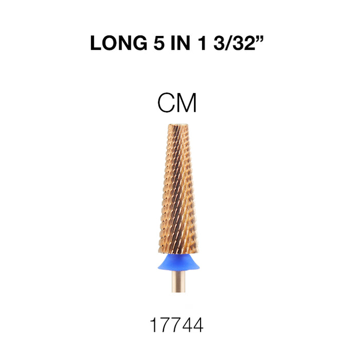 Cre8tion Nail Filing Bit Long 5 in 1 3/32"