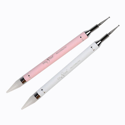 Cre8tion Nail Rhinestones Picker White