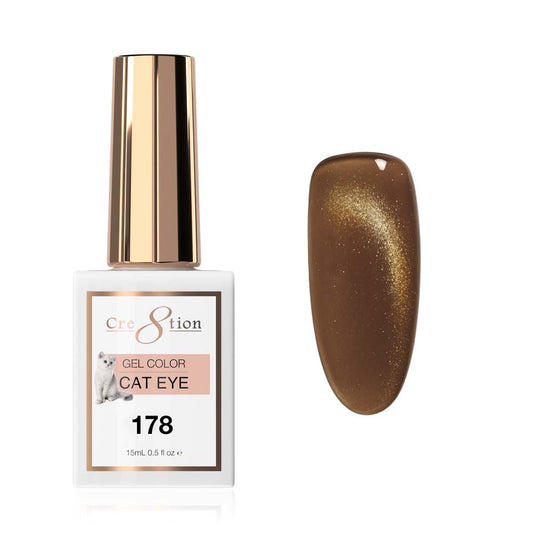 Creation Cat Eye Soak Off Gel 0.5oz #178