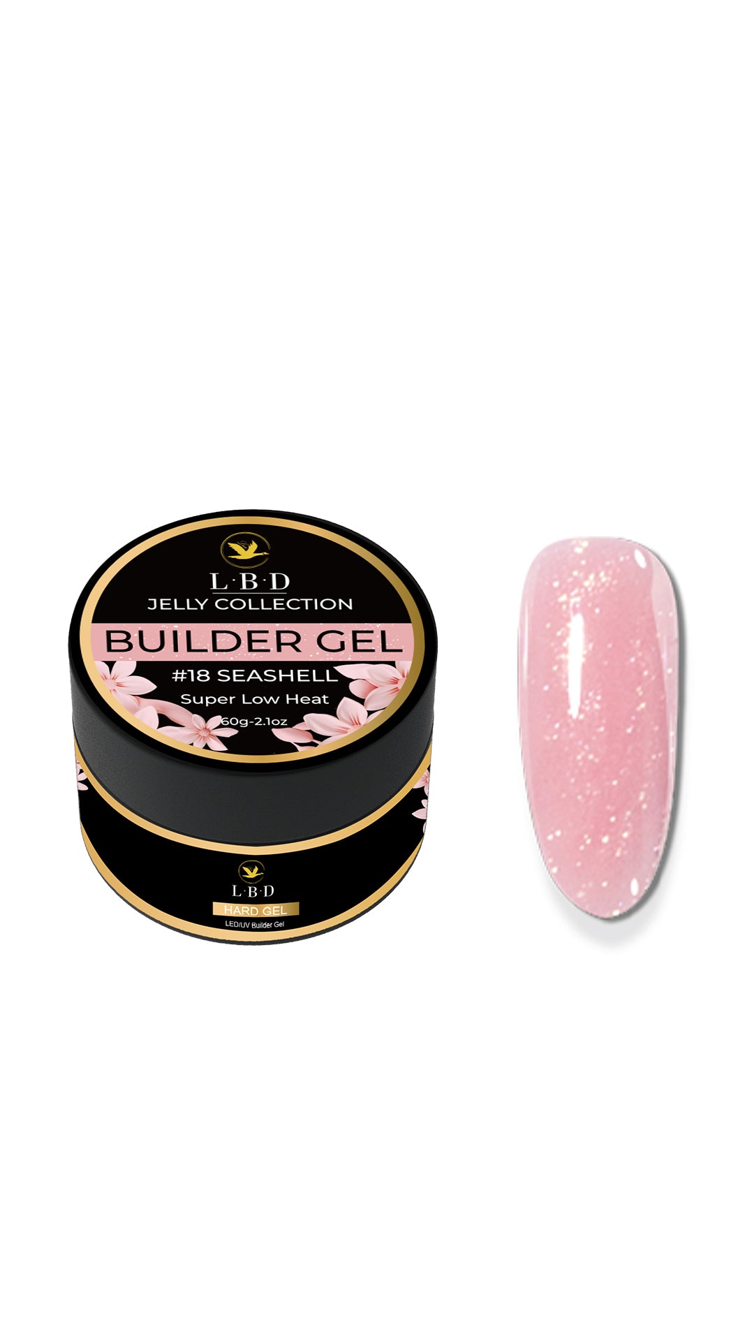 LBD Jelly Builder Gel - #18 SEASHELL