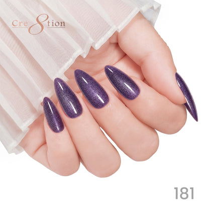 Cre8tion Cat Eye Soak Off Gel 0.5oz 181