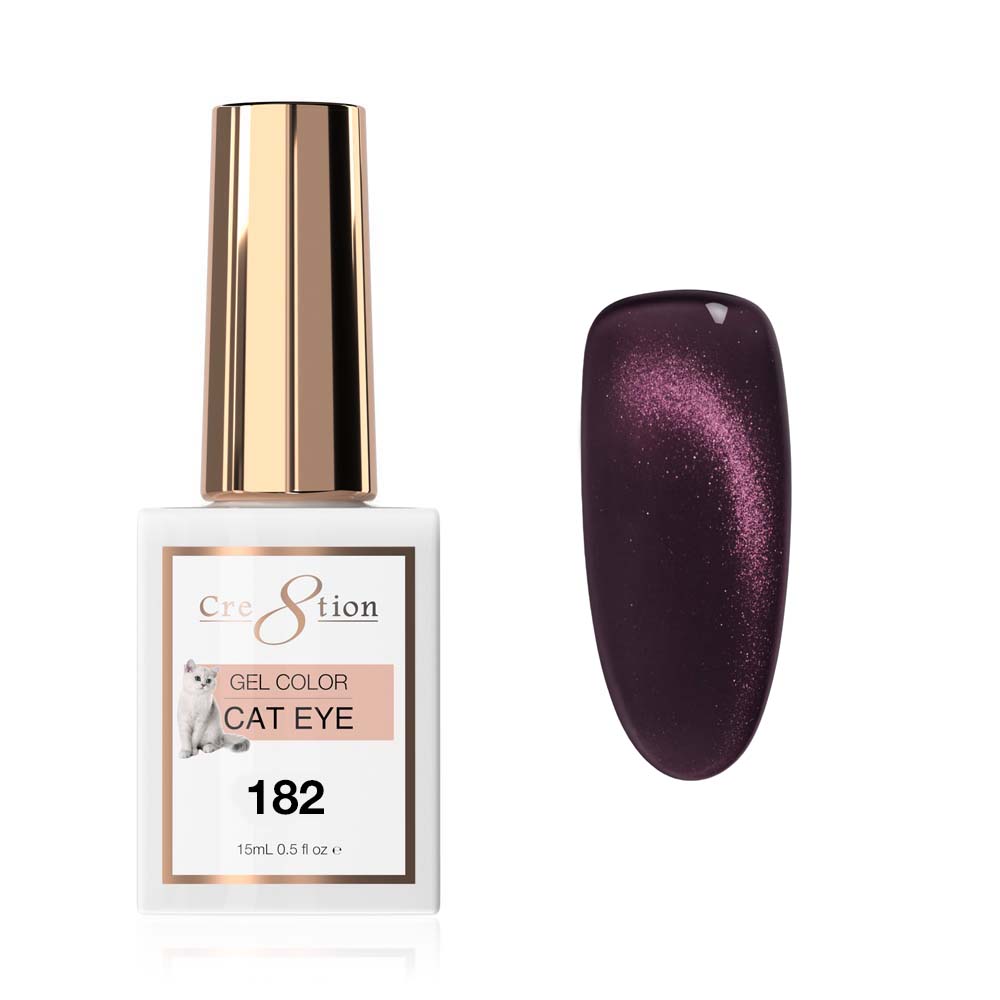 Creation Cat Eye Soak Off Gel 0.5oz #182
