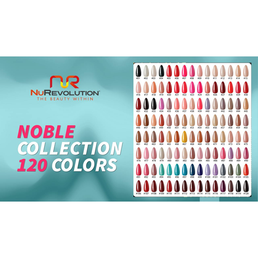 NR NOBLE Collection 120 color Gel + 1 sample colors $499 option Gel + Dip + 2 sample colors $999