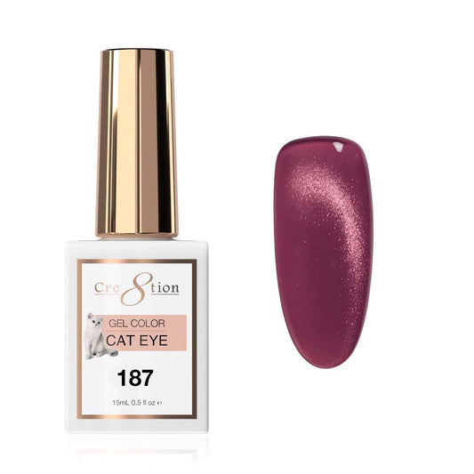 Creation Cat Eye Soak Off Gel 0.5oz #187
