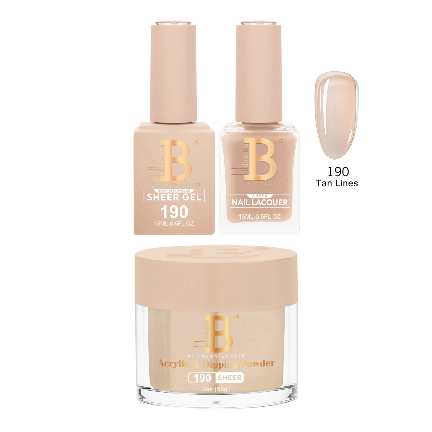 Billionaire Trio Imperial 190 Tan Lines