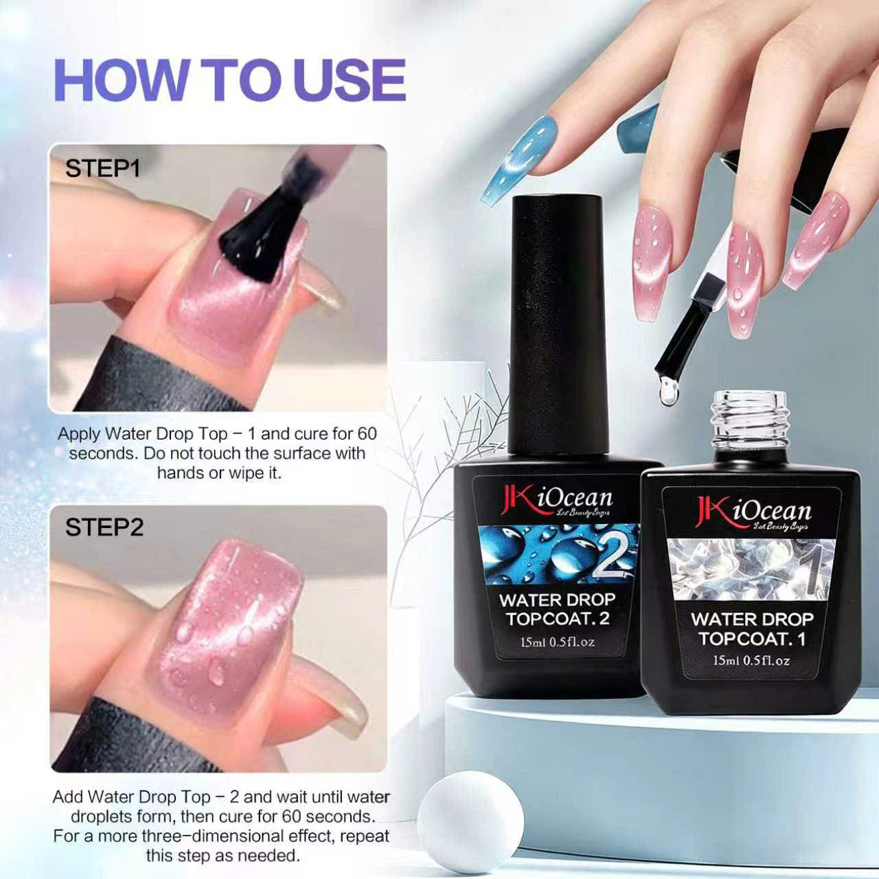 Water Drop Topcoat