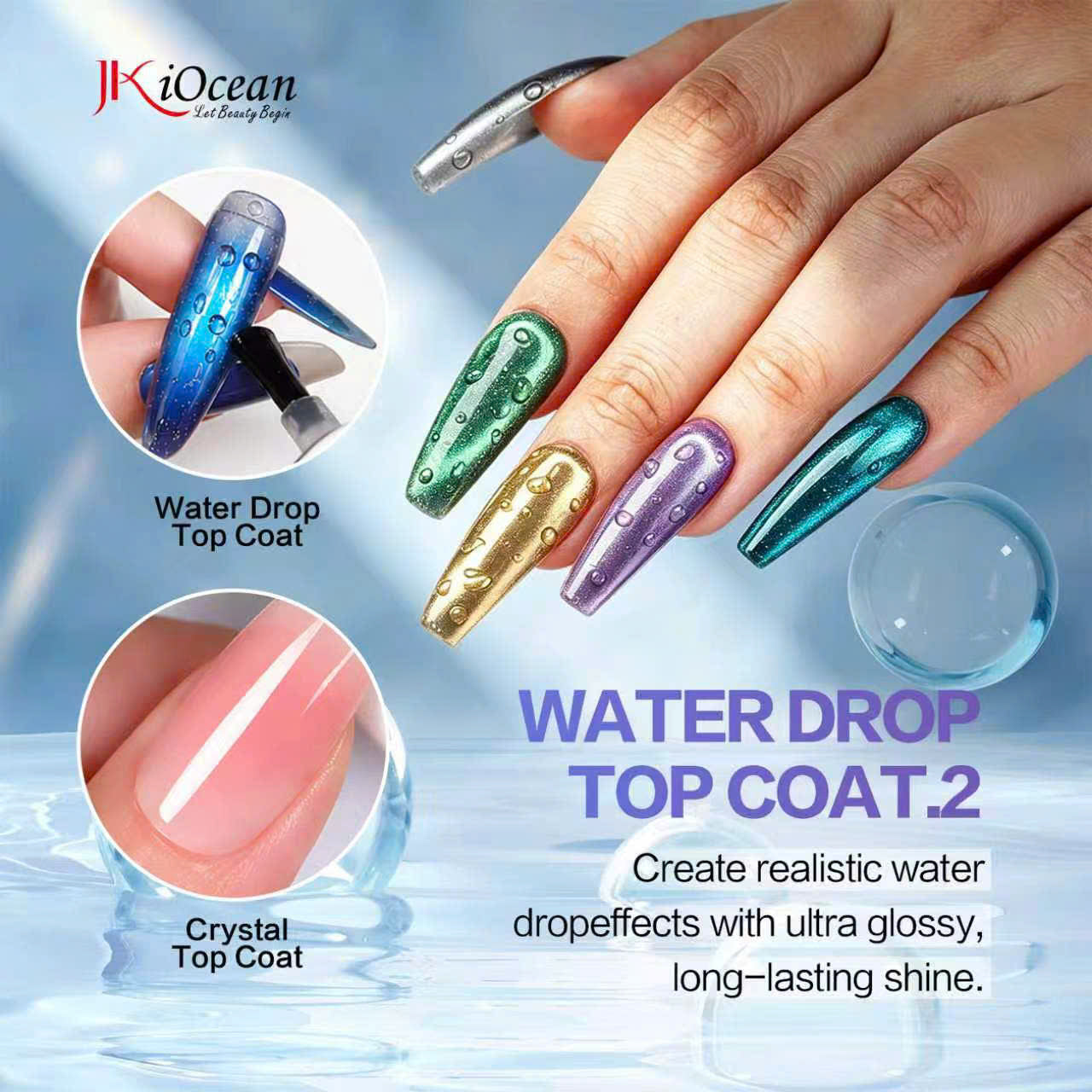 Water Drop Topcoat