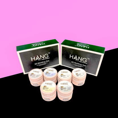 Molding Gel Jar Set - 6 colors