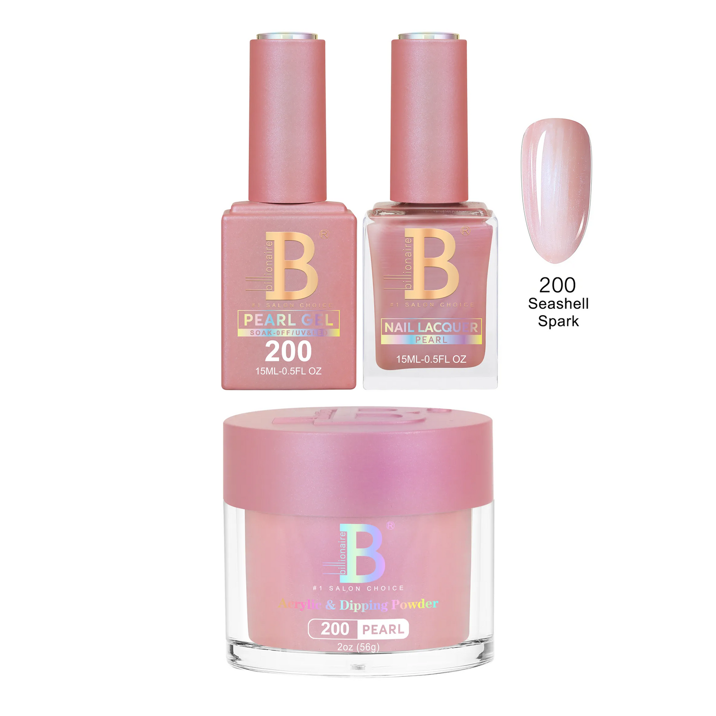 Billionaire Trio Imperial 200 Seashell Spark