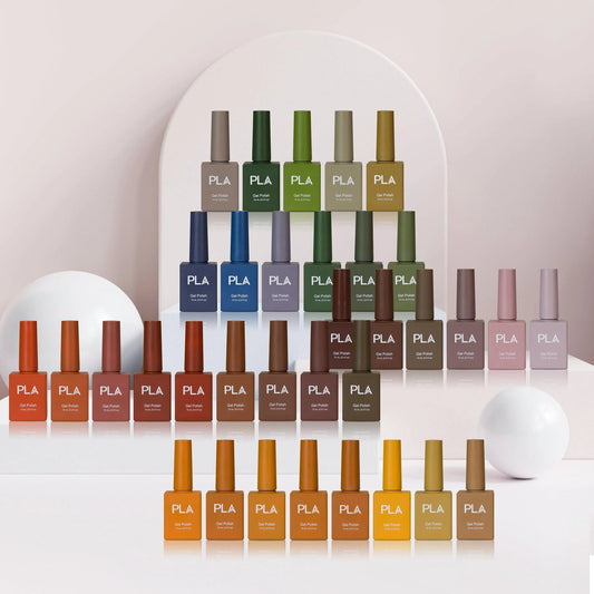PLA Fall  Collection  Gel Polish  (TPO & HEMA free)  36 Colors - Free 1 Color Chart