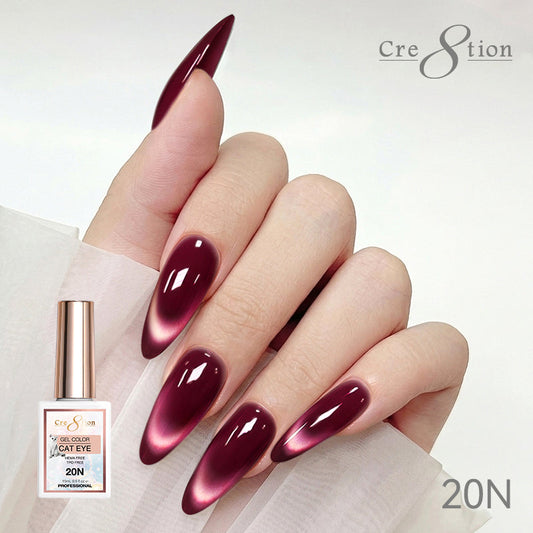 Cre8tion Cat Eye Soak Off Gel 0.5oz 20N