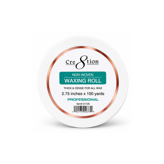 Cre8tion Non-woven Muslin Waxing Roll 100 yds x 2.75 inches