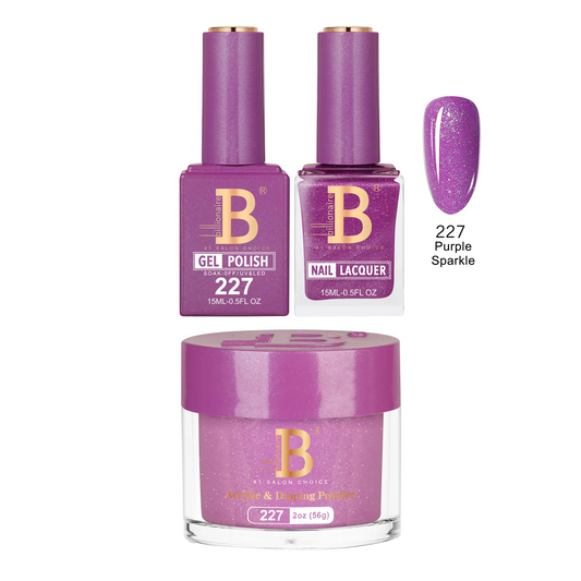 Billionaire Trio Imperial 227 Purple Sparkle
