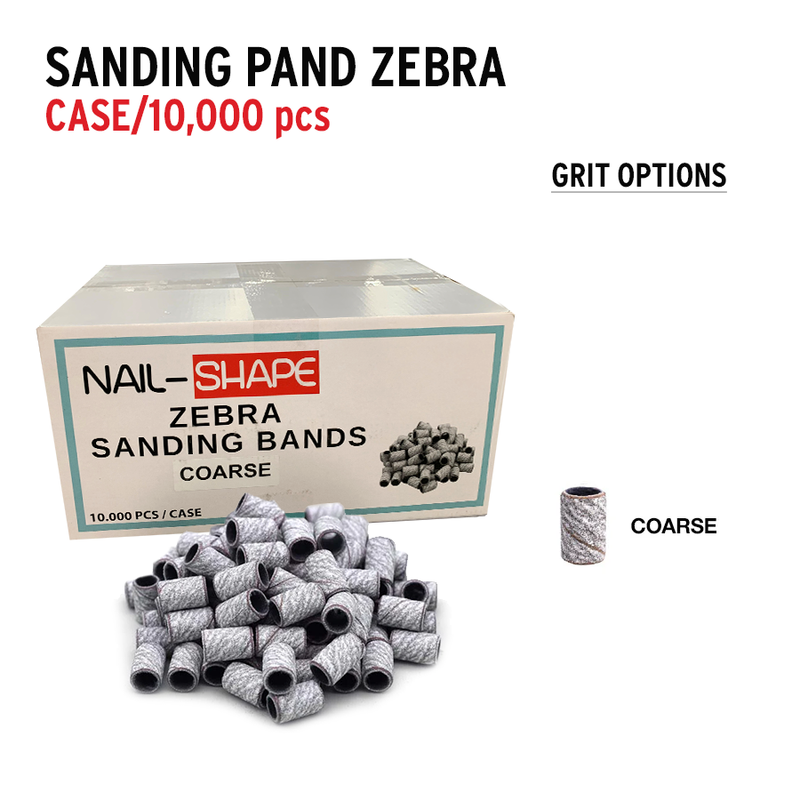 PND Sanding Band - Zebra Case/10,000pcs  -Coarse