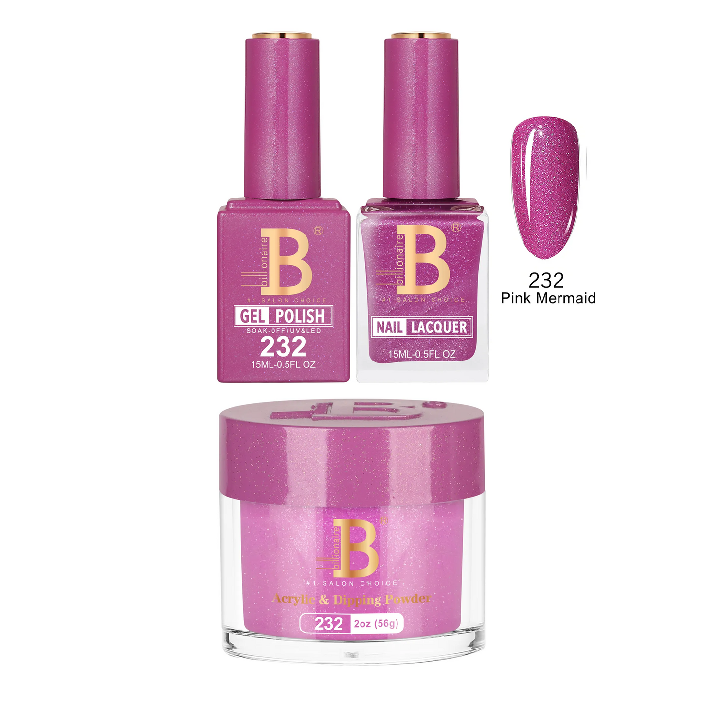 Billionaire Trio Imperial 232 Pink Mermaid