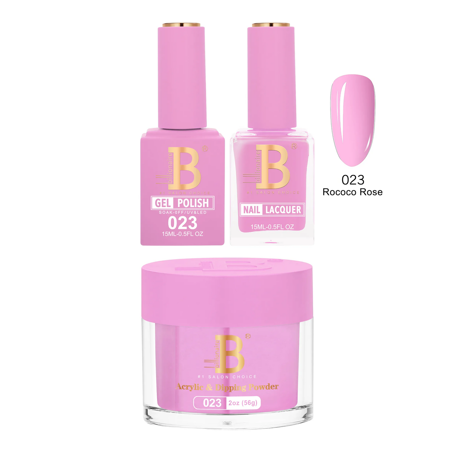 Billionaire Trio Imperial 023 Rococo Rose
