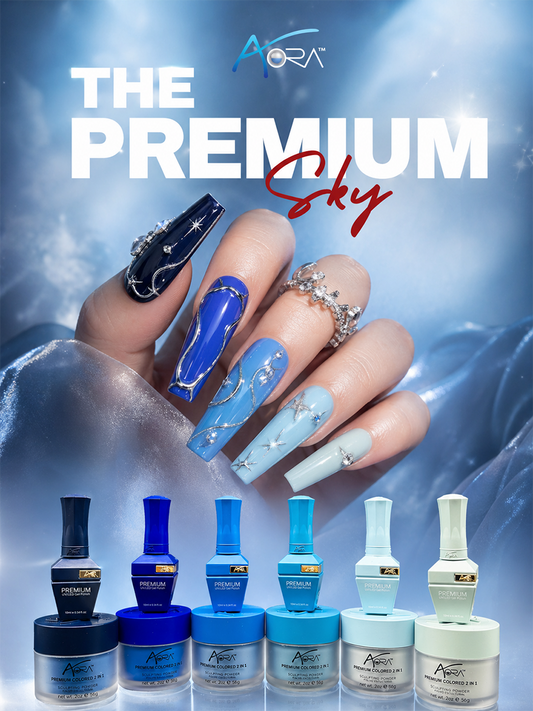 Aora Premium Sky Collection #25 - #30 = 6 Colors