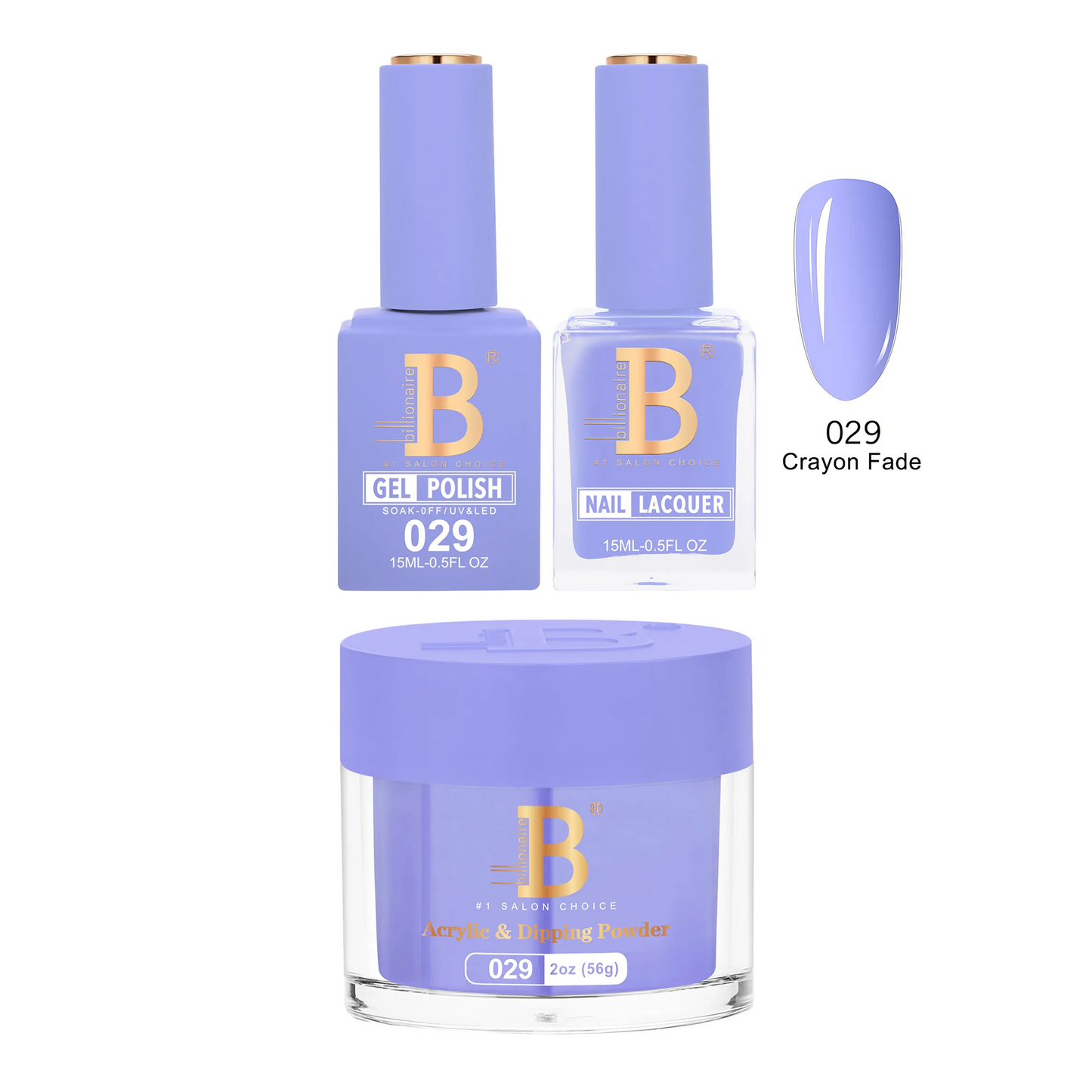 Billionaire Trio Imperial 029 Crayon Fade