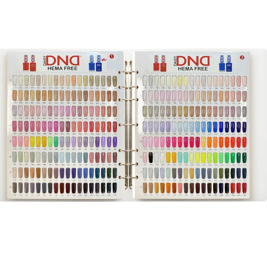 #000 - DND UV/LED Soak Off HEMA FREE Gel polish complete matching set