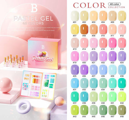 Pastel Gel 48 Colors Collection