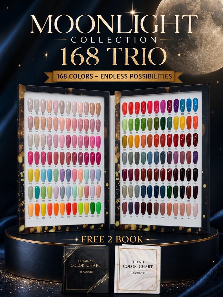 Moonlight Collection 168 Trio (powder and duo - TPO Hema free)