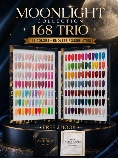 Moonlight Collection 168 Trio (powder and duo - TPO Hema free)