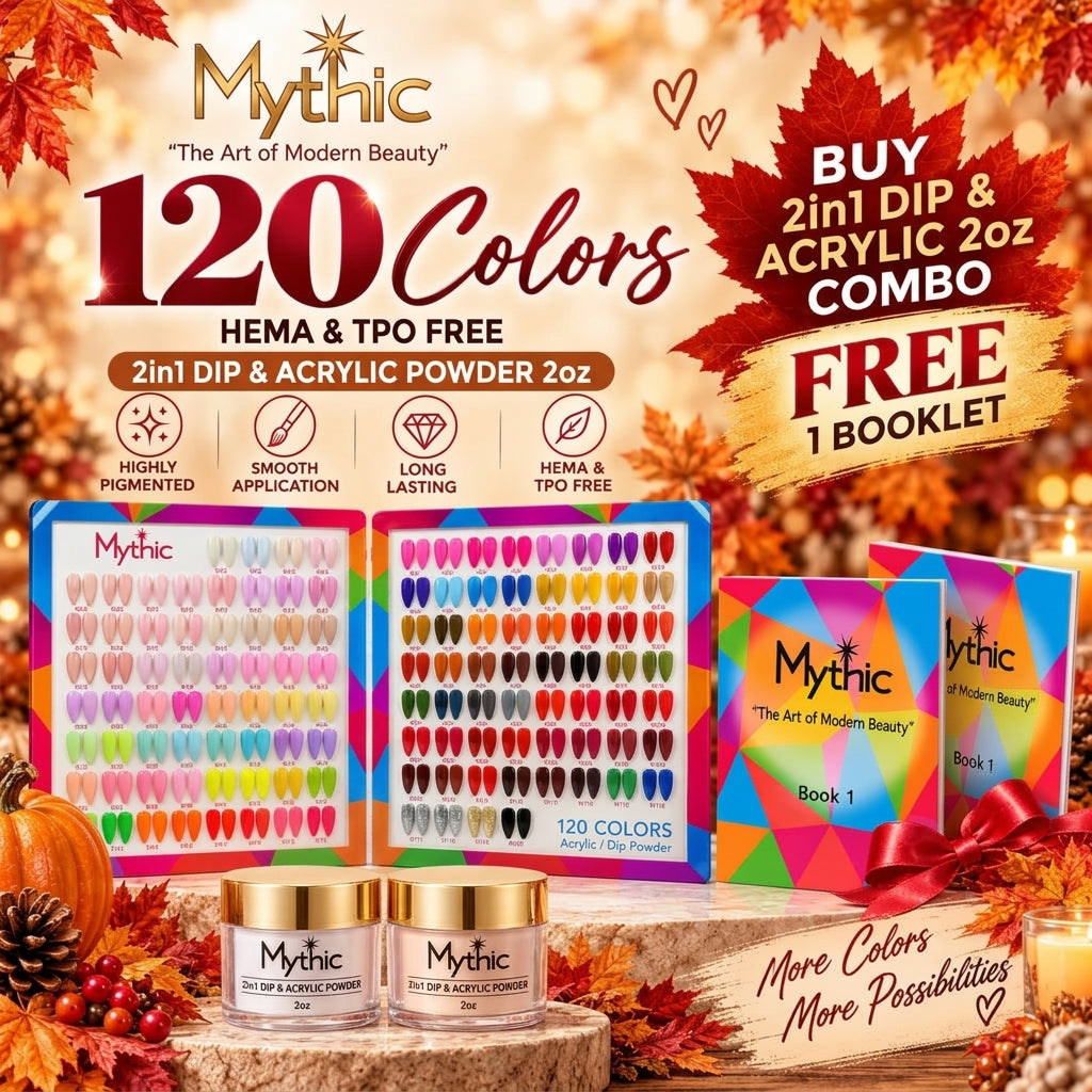 Mythic Acrylic & Dipping Powder 2oz - 120 Colors