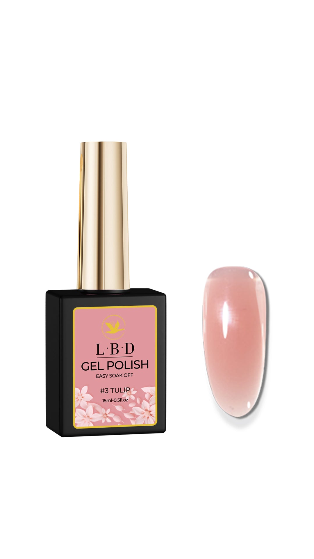 LBD Jelly Gel Polish – #3 TULIP