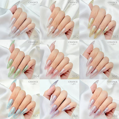 Chance Soak Off Gel 0.5oz - 36 Colors ( #361 - #396 ) Diamond Dust Collection