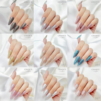 Chance Soak Off Gel 0.5oz - 36 Colors ( #361 - #396 ) Diamond Dust Collection